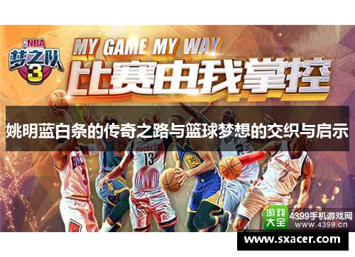 姚明蓝白条的传奇之路与篮球梦想的交织与启示